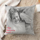 トレンディーの写真と最も重要なRedQuote前向きの内容 クッション (ブランケット)