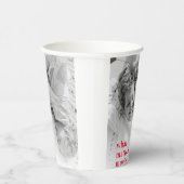 トレンディーの写真と最も重要なRedQuote前向きの内容 紙コップ (右)