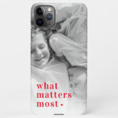 トレンディーの写真と最も重要なRedQuote前向きの内容 iPhoneケース (裏面)