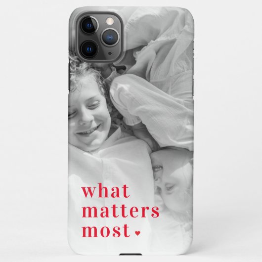 トレンディーの写真と最も重要なRedQuote前向きの内容 iPhoneケース (裏面)