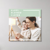 トレンディーの写真 | Green Happy 賛美 Easter キャンバスプリント (正面)