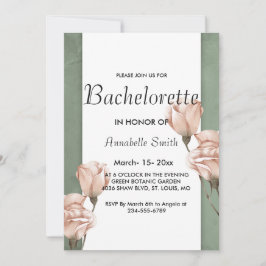 トレンディーの学士招待 招待状