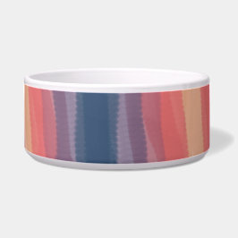 トレンディーの明るい夕暮れ色の水の色絵を描の ボウル