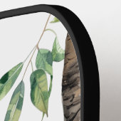 トレンディーの木の中のかわいいナマケモノ ピックルボールラケット (左詳細)