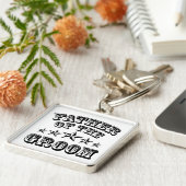 トレンディーの父の新郎キーチェーン キーホルダー (側面)