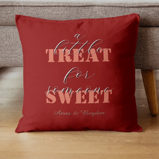 トレンディーの甘いバレンタイン クッション
