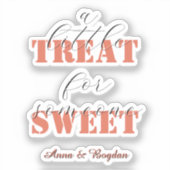 トレンディーの甘いバレンタイン シール (正面)