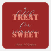 トレンディーの甘いバレンタイン スクエアシール (正面)