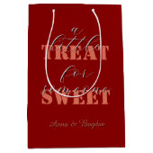 トレンディーの甘いバレンタイン ミディアムペーパーバッグ (正面)