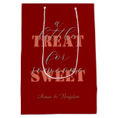 トレンディーの甘いバレンタイン ミディアムペーパーバッグ (裏面)