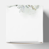 トレンディーの緑の葉の金ゴールド文字の赤ちゃんシャワー フェイバーボックス (上部)