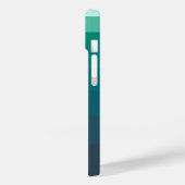 トレンディーの色ブロック青のカスタマイズ可能な記号 Case-Mate iPhoneケース (裏面 / 左)