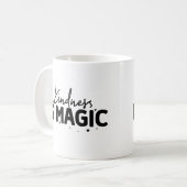 トレンディーの親切は魔法 コーヒーマグカップ (正面左)