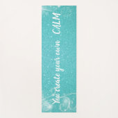 トレンディーの輝き – 独自の落ち着きを作成 ヨガマット (正面)