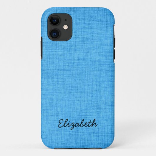 トレンディーの青い背景 Case-Mate iPhoneケース (裏面)