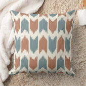 トレンディーの魅力ボヘミアンパターンブルーブルゴーニュ クッション (ブランケット)