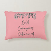 トレンディーはっきりしたの果敢な決意 アクセントクッション (正面)