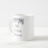 トレンディーはっきりしたの果敢な決意 コーヒーマグカップ (正面左)