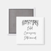 トレンディーはっきりしたの果敢な決意 マグネット (正面/裏面)