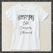 トレンディーはっきりしたの果敢な決意 Tシャツ