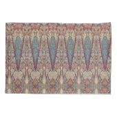 トレンディーはっきりしたベッドルームカシミールペイズリーエレファントアート 枕カバー (裏面-左)