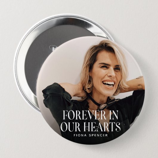 トレンディーは永遠に私たちのハートの記念写真に 缶バッジ (正面&裏面)
