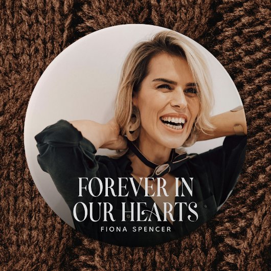 トレンディーは永遠に私たちのハートの記念写真に 缶バッジ