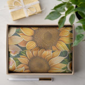 トレンディーひまわりビューティフルコレクション 薄葉紙 (ギフト)