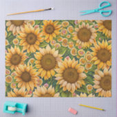 トレンディーひまわりビューティフルコレクション 薄葉紙 (クラフト)