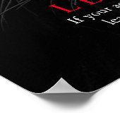 トレンディーやる気を起こさせるリーダシップライオン ポスター (角)