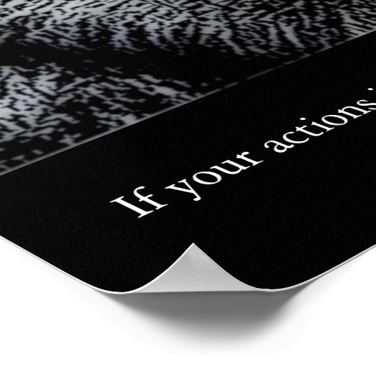 トレンディーやる気を起こさせるリーダーシップ狼の目 ポスター (角)