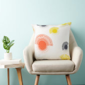 トレンディーよくはしゃぐ、生き生き、カッコいい円形の幾何学的 クッション (椅子)