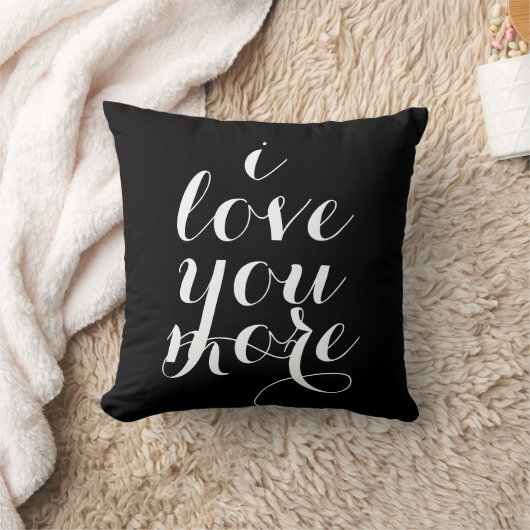 トレンディーを言っている私はより感動的な引用文愛します クッション (ブランケット)