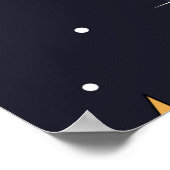 トレンディーアイスクリームのシームレスパターン。アイスクリームコーン ポスター (角)