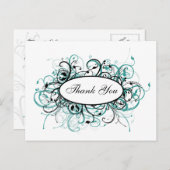 トレンディーアクアサンキューカード ポストカード (正面/裏面)