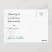 トレンディーアクアサンキューカード ポストカード (裏面)