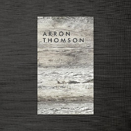 トレンディーアクアブルーレトロ水彩波 名刺