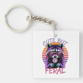 トレンディーアクリルキーチェーン – 日常車に最適 キーホルダー