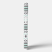 トレンディーアステカプリント幾何学模様グリーン Case-Mate iPhoneケース (裏面 / 右)