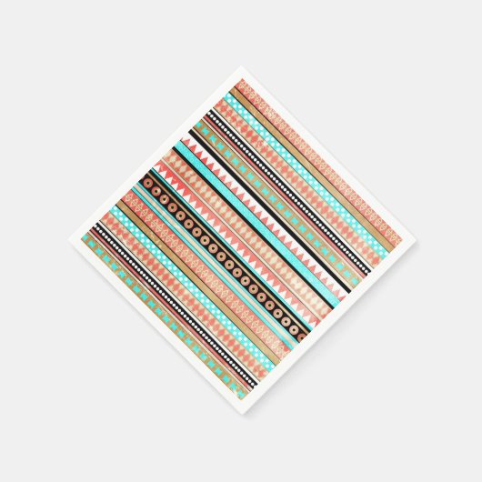 トレンディーアステカ スタンダードカクテルナプキン (角)