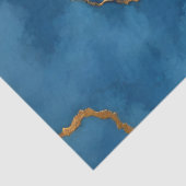 トレンディーアズールブルー金ゴールドマーブルコレクション 薄葉紙 (詳細)