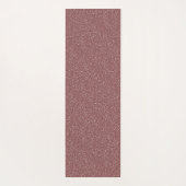 トレンディーアニマルプリントパーソナライズされた曲 ヨガマット (裏面)