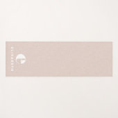 トレンディーアニマルプリントピンパーソナライズされたク ヨガマット (正面(横))