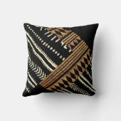 トレンディーアフリカ部族 クッション (裏面)