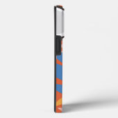 トレンディーアプリコットグリーンブルー赤面ココナッツタフケース Case-Mate iPhoneケース (裏面 / 右)