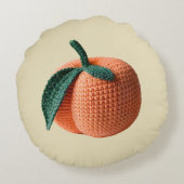 トレンディーアミニマルミモダングルミクロチェットピーチ ラウンドクッション (裏面)