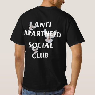 トレンディーアンチアパルトヘイドソーシャルクラブドーブ Tシャツ