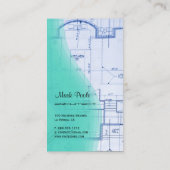 トレンディーアーキテクト名刺 名刺 (裏面)