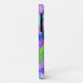 トレンディーアートの水絵画色の山型 Case-Mate iPhoneケース (裏面/左)