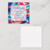 トレンディーアートギャラリー名刺 スクエア名刺 (正面/裏面)